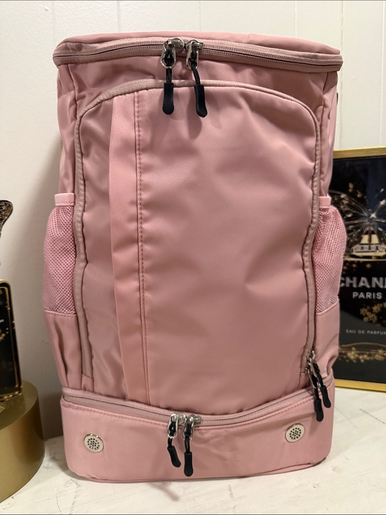 Handbags - Blush Pink Multi-Pocket Backpack